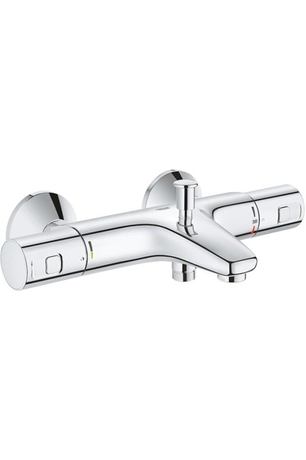 ShopZum Precision Start Termostatik Banyo Bataryası, Su Tasarruflu, Krom, 34598000