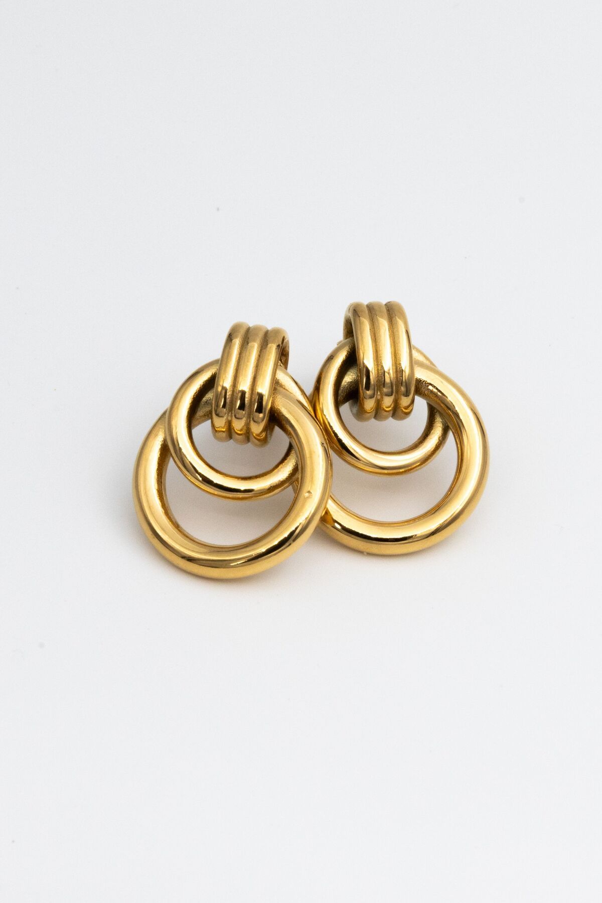 Limosse Jewelry Aurela Çift Halka Çelik Küpe