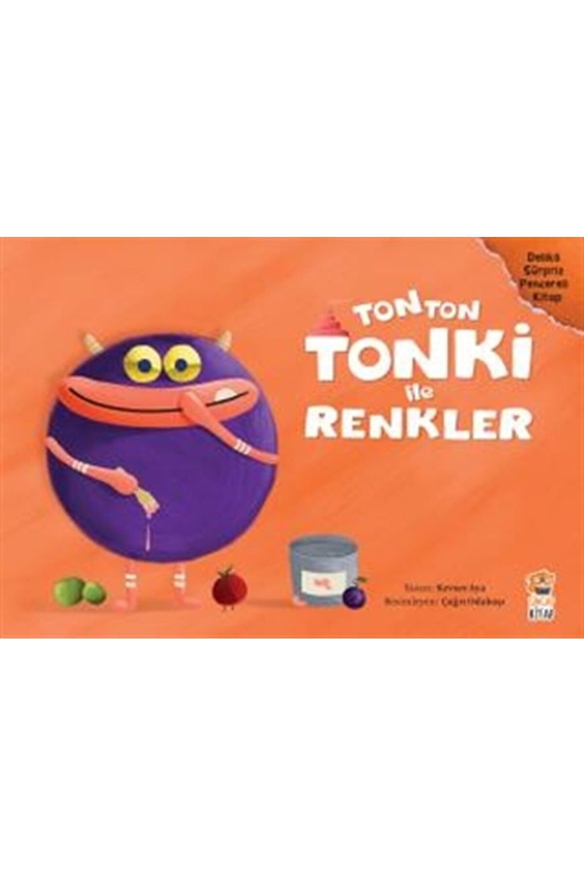 Genç Timaş Tonton Tonki İle Renkler (Delikli Sürpriz Pencereli Kitap)