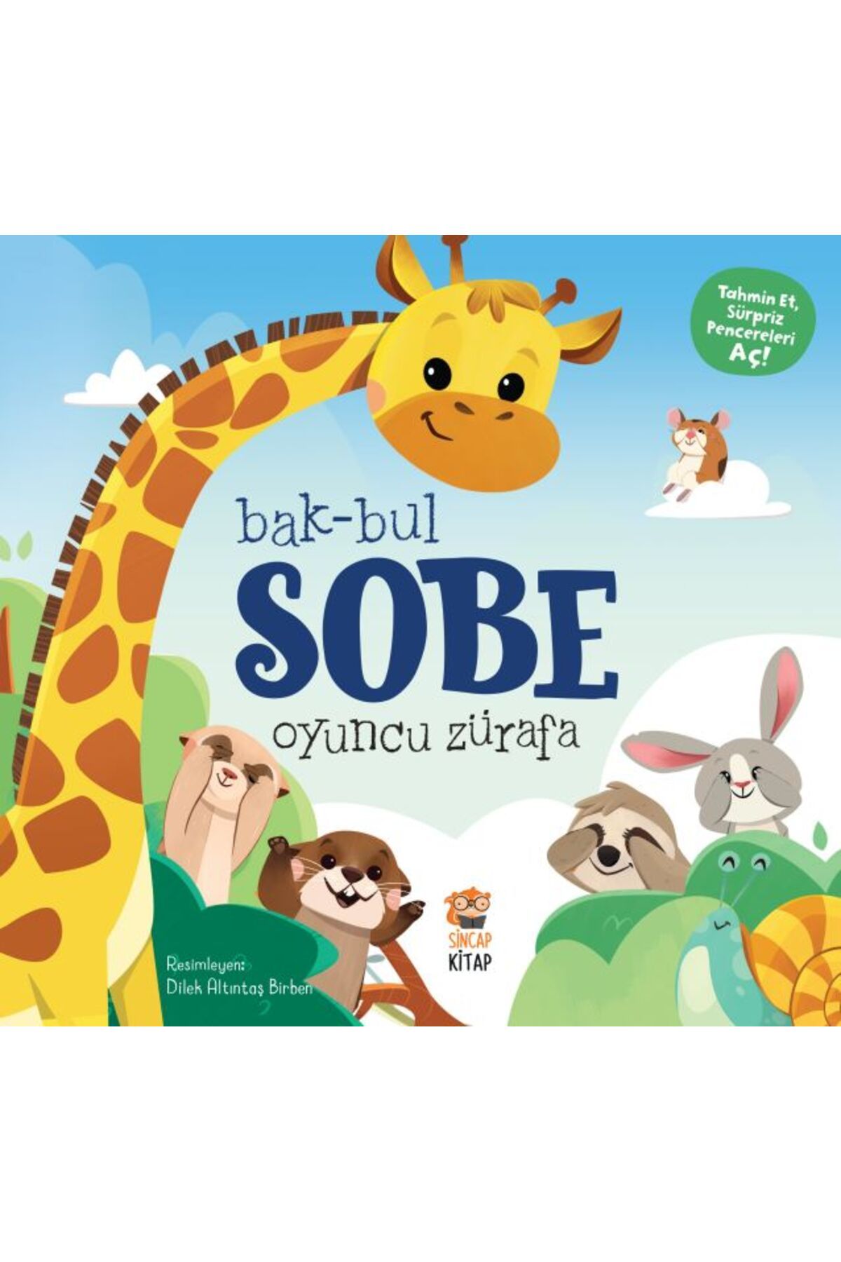 Genç Timaş Bak Bul Sobe Oyuncu Zürafa