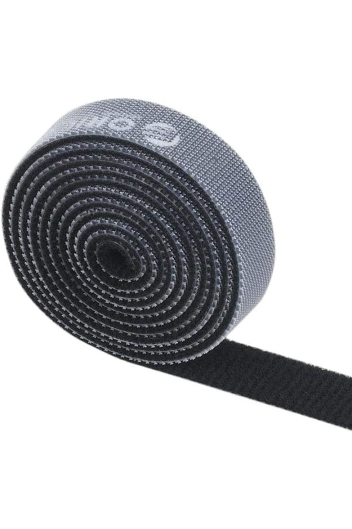 ShopZum Orico Kablo Düzenleyici Cırt Bant Siyah, 1 Metre, Cbt-1S