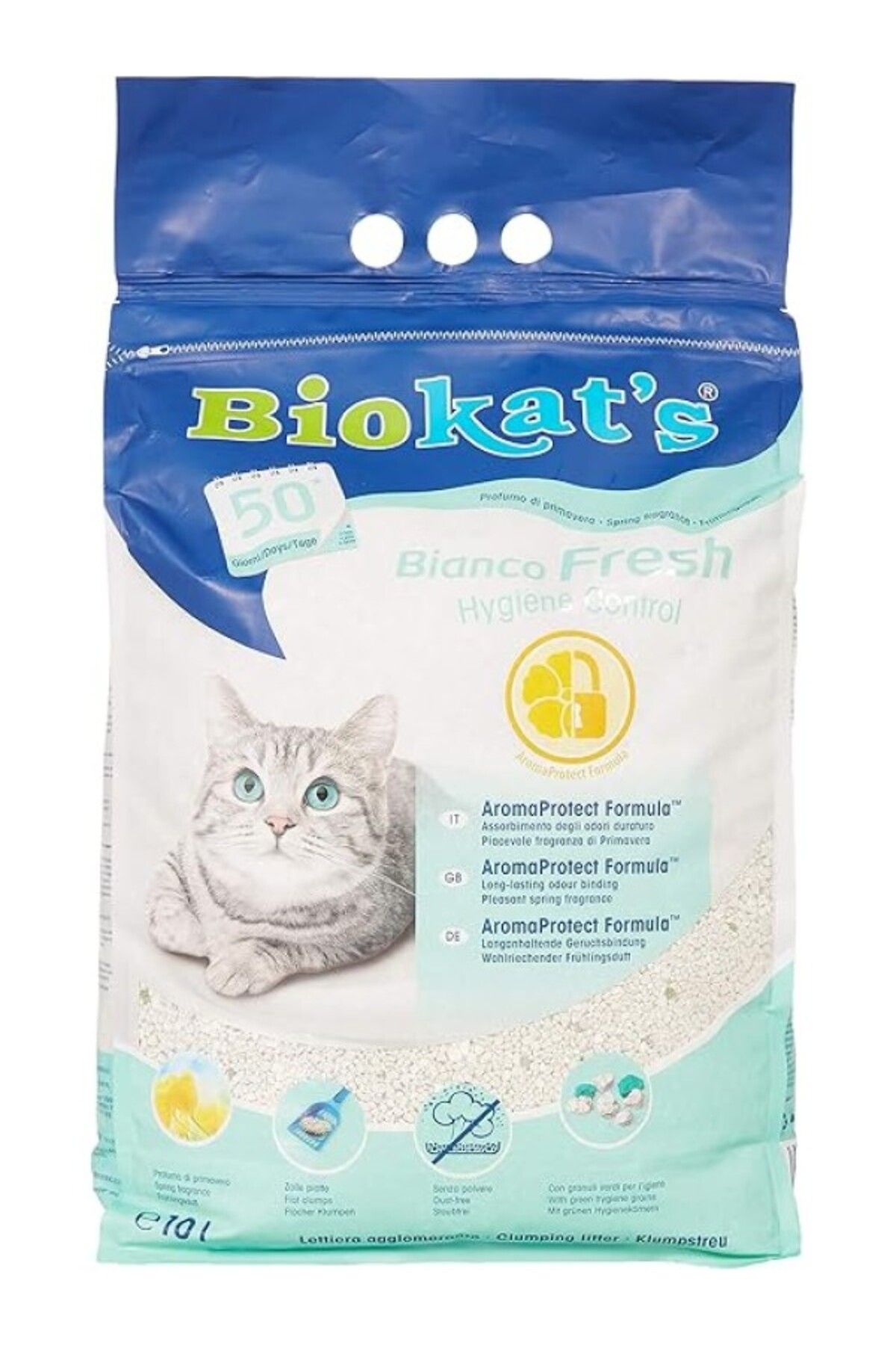 ShopZum Biokat&apos;s Kedi Kumu Bianco Fresh, 10 Lt