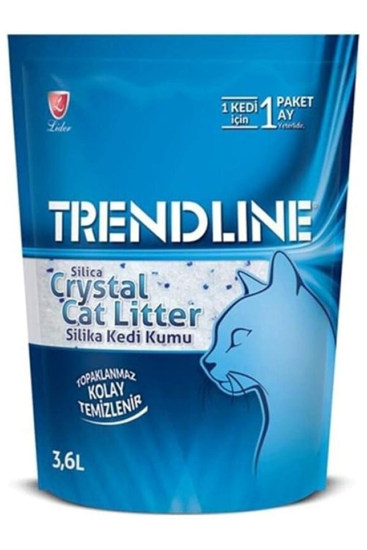 ShopZum Trendline Tozsuz Silika Kedi Kumu 3.6 Lt