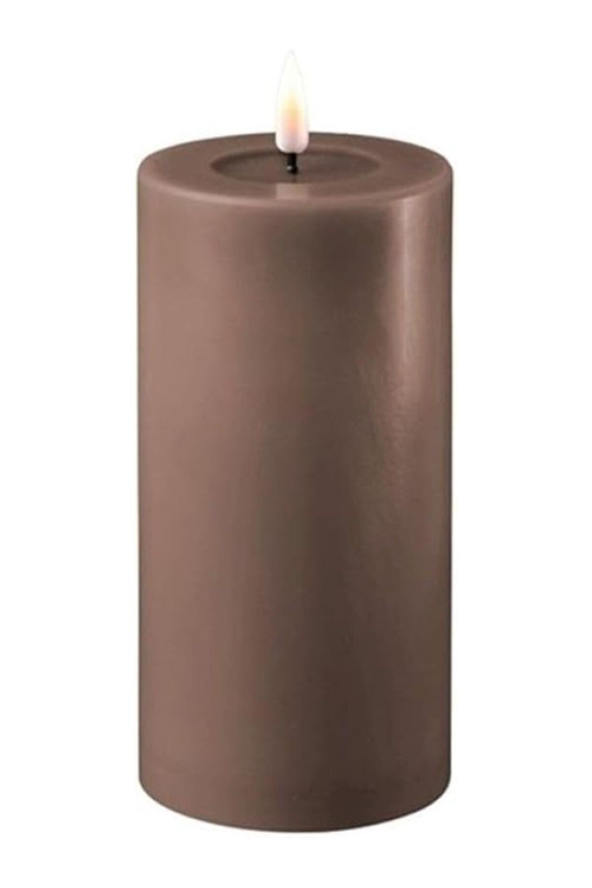 ShopZum Deluxe Homeart Moka Led Mum 7,5X15 Cm - De Rf-0097