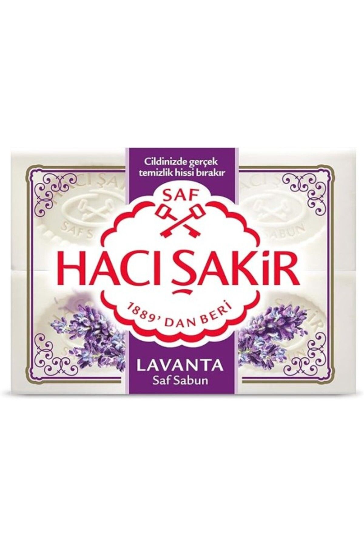 ShopZum Tukima Hacı Şakir Lavanta Kalıp Sabun (4 Adet)