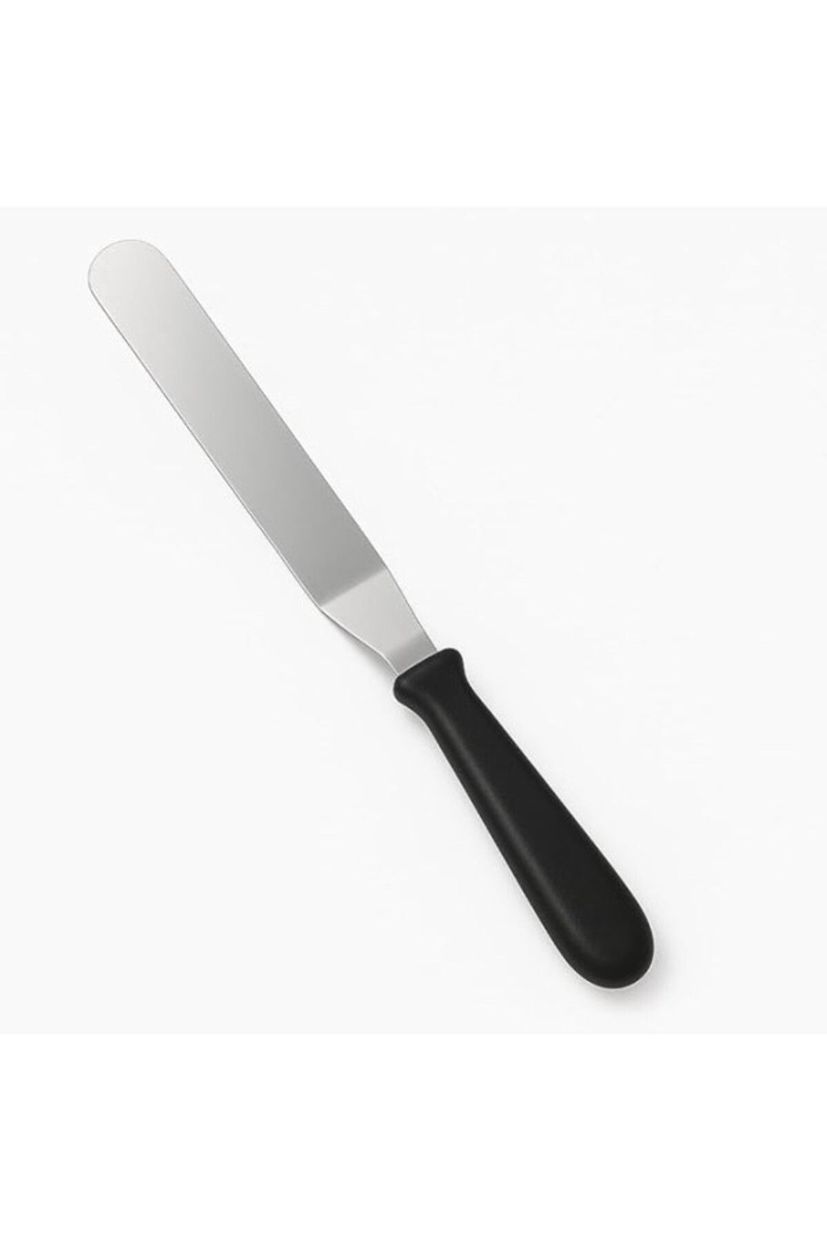 ShopZum Mallart® Profesyonel Ofset Pasta Spatulası – 32 Cm Paslanmaz Çelik Kek Ve Kurabiye Sıvama Spatulası