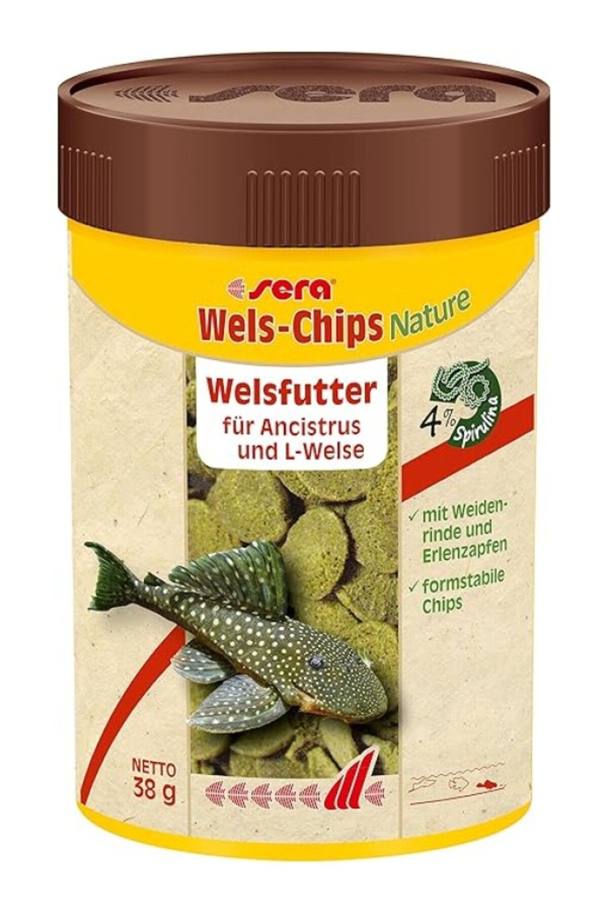 ShopZum Sera Wels-chips 100 ml (38GR)