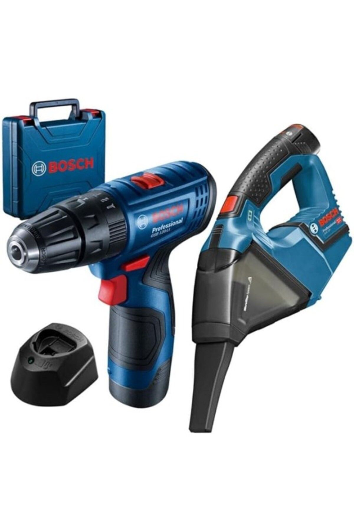 ShopZum Bosch Gsb 120-li Akülü Darbeli Delme Vidalama Makinesi Gas 12v Akülü El Süpürgesi