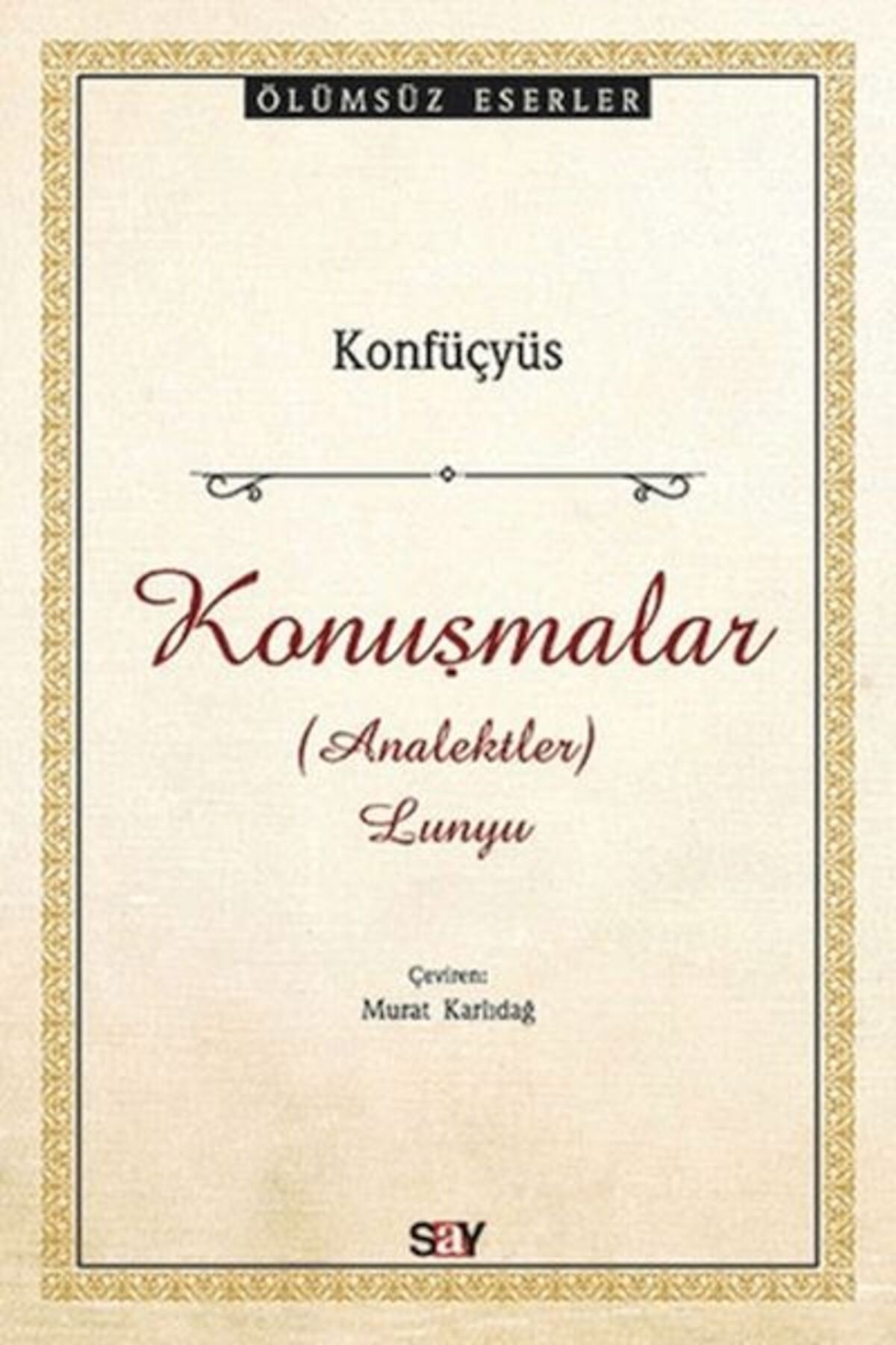 Say Yayınları Konuşmalar