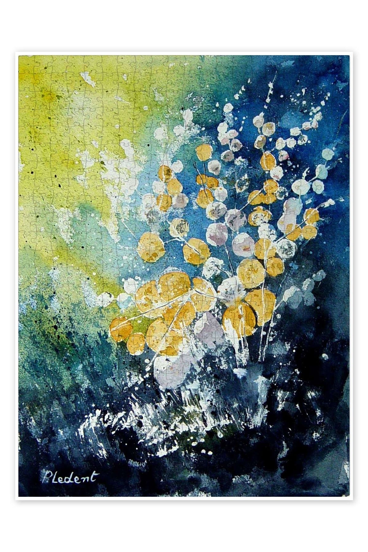 Jeronkarji Dürüstlük 500 Parça Puzzle Yapboz Bohem Soyut Sanat Temalı