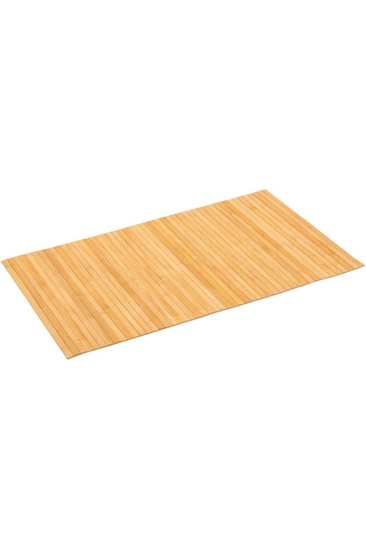 yenibagshop Doğal Bambu Banyo Paspası, Duş ve Küvet için Kaymaz Mat, Çok Amaçlı Kullanım