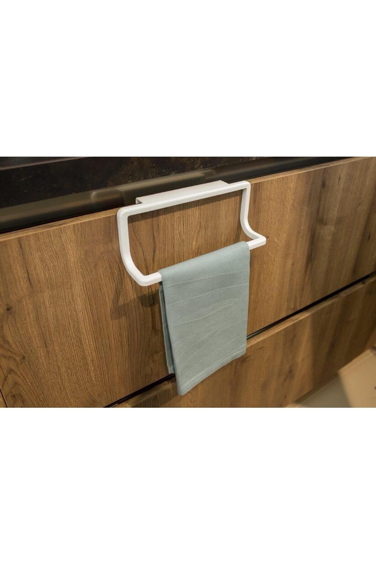 yenibagshop Banyo Havlu Askısı-beyaz