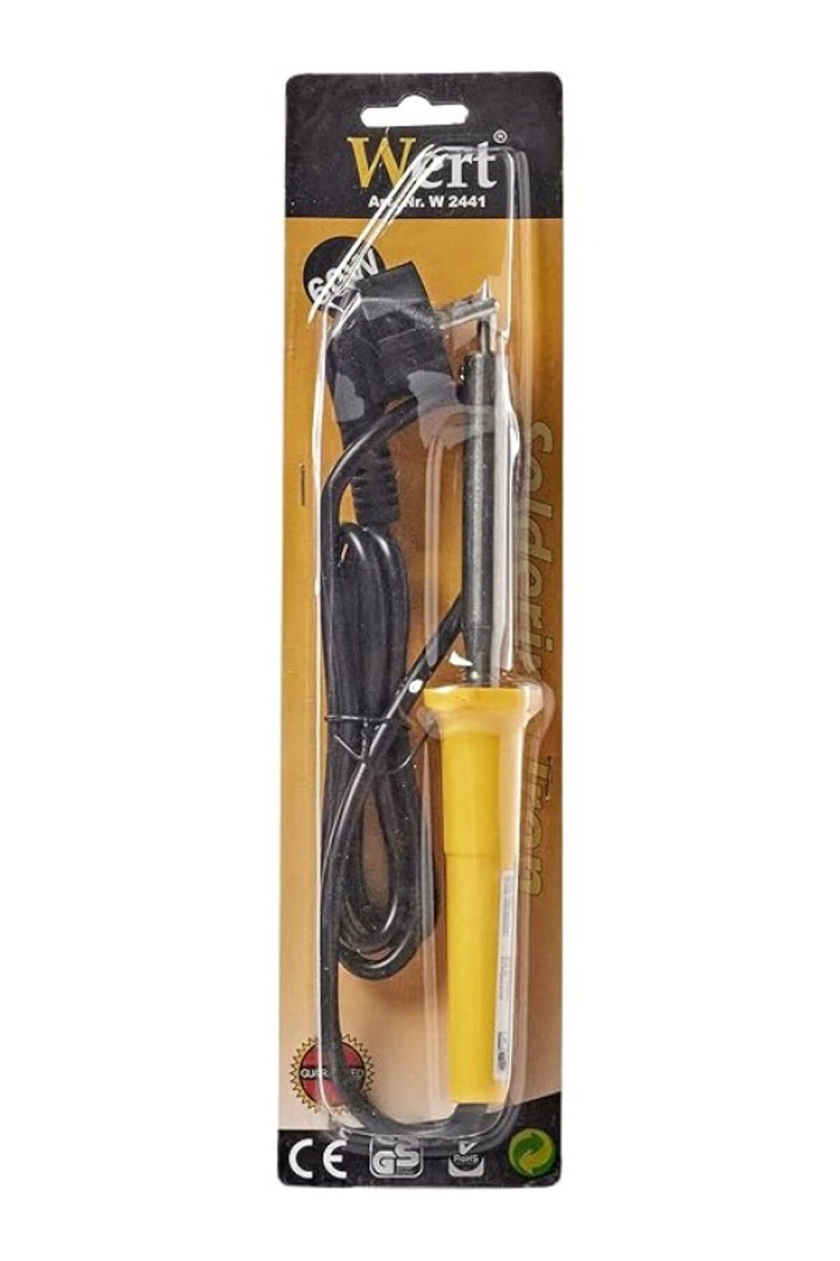 ShopZum Wert W 2441, Lehim Havyası, Gri/Sarı, 60Watt