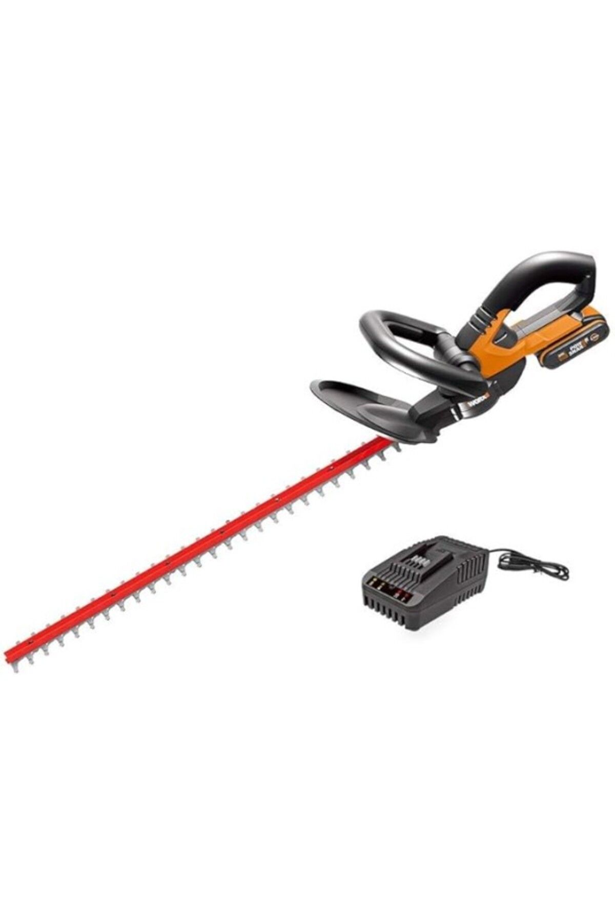 ShopZum Worx Wg260E.5 20Volt 2.0Ah. Li-Ion 61Cm Profesyonel Çit Budama