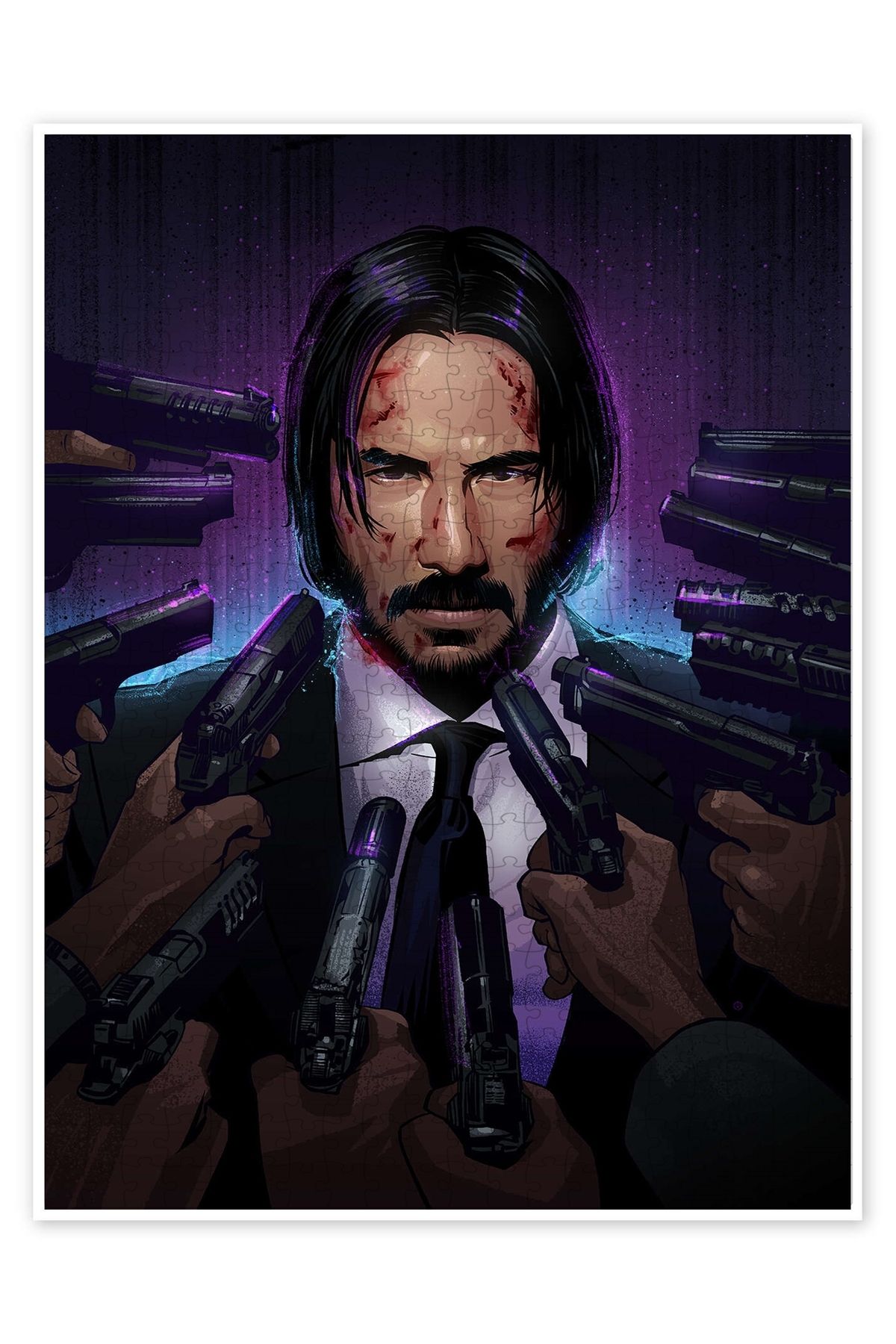 Jeronkarji John Wick 500 Parça Puzzle Yapboz Klasik Film Temalı