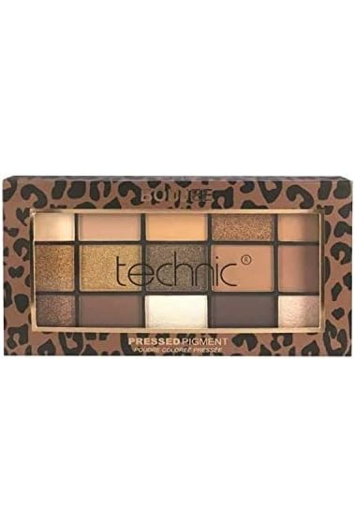 TECHNIC-ظلال العيون المضغوطة من بوجي، 15 لونًا 2