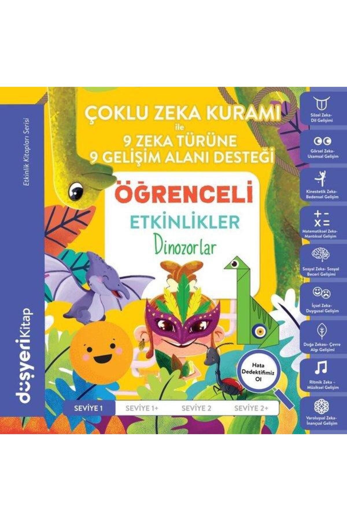Düşyeri Yayınları Dinozorlar Çoklu Zeka Kuramı Öğrenceli Etkinlikler