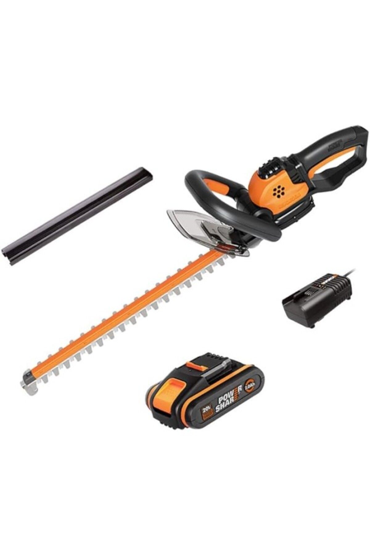 ShopZum Worx Wg261E 20Volt 2.0Ah. 45Cm Profesyonel Çit Budama
