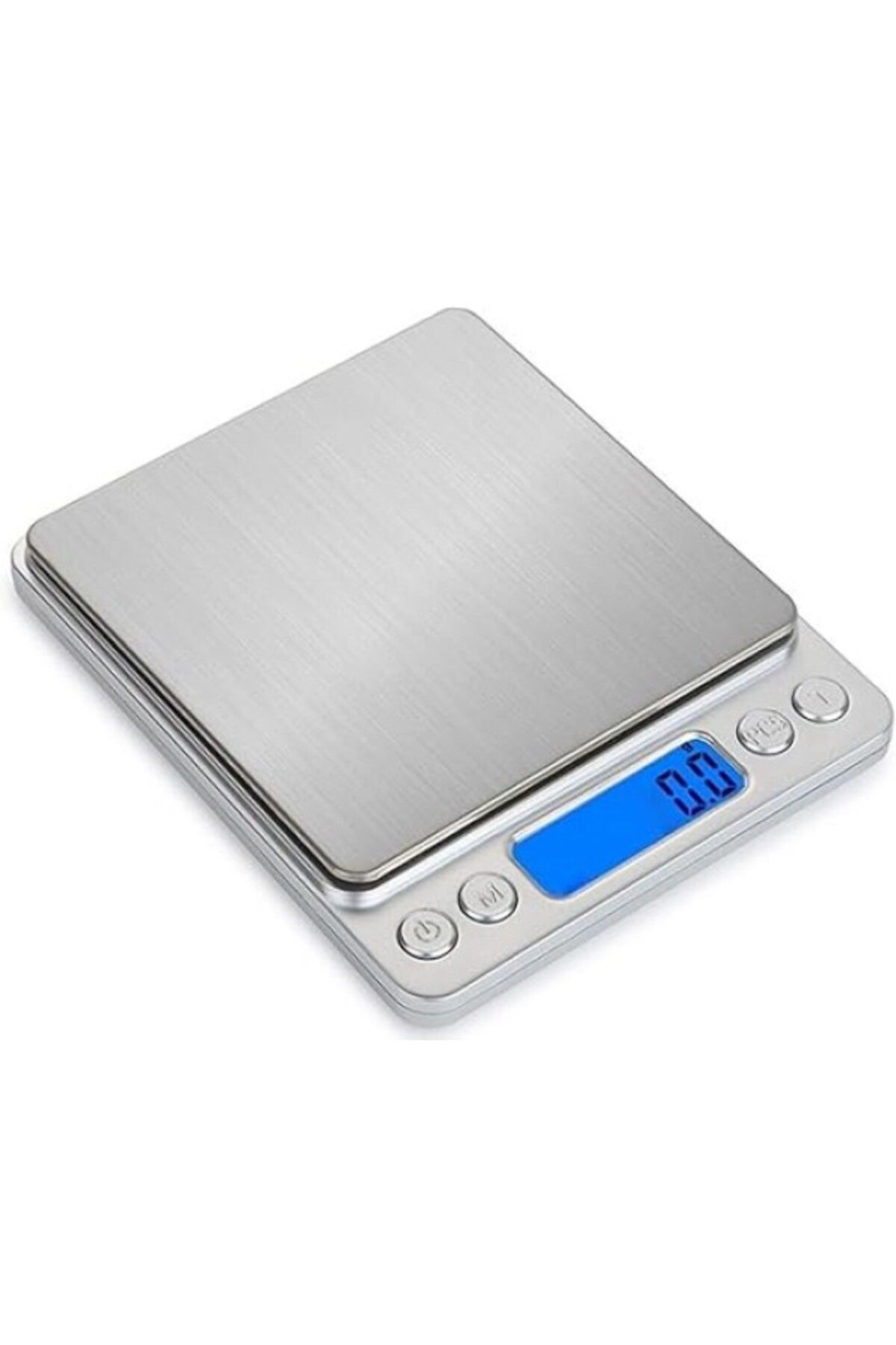 ShopZum Busstier Dijital Mutfak Terazisi 3 Kg 0.1 G Hassasiyet Metal Platformlu Premium Terazi, Şık Ve