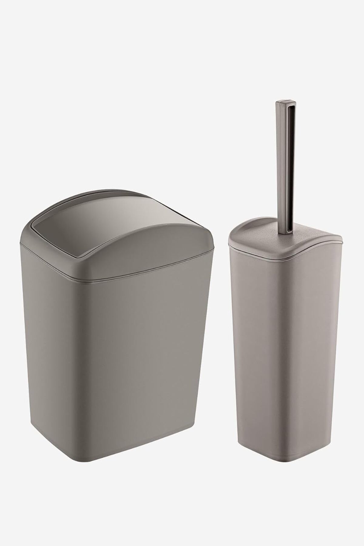 yenibagshop Soft Çöp Kovası Ve Wc Fırçası Terra