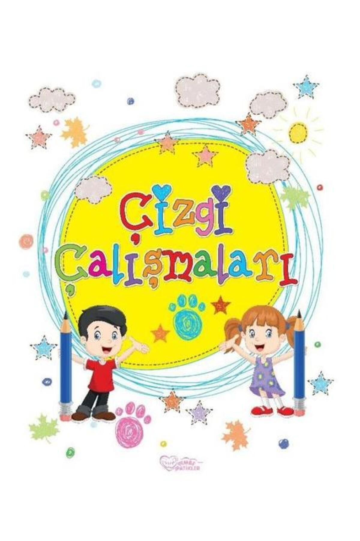 Pembe Patikler Okul Öncesi Çizgi Çalışmaları