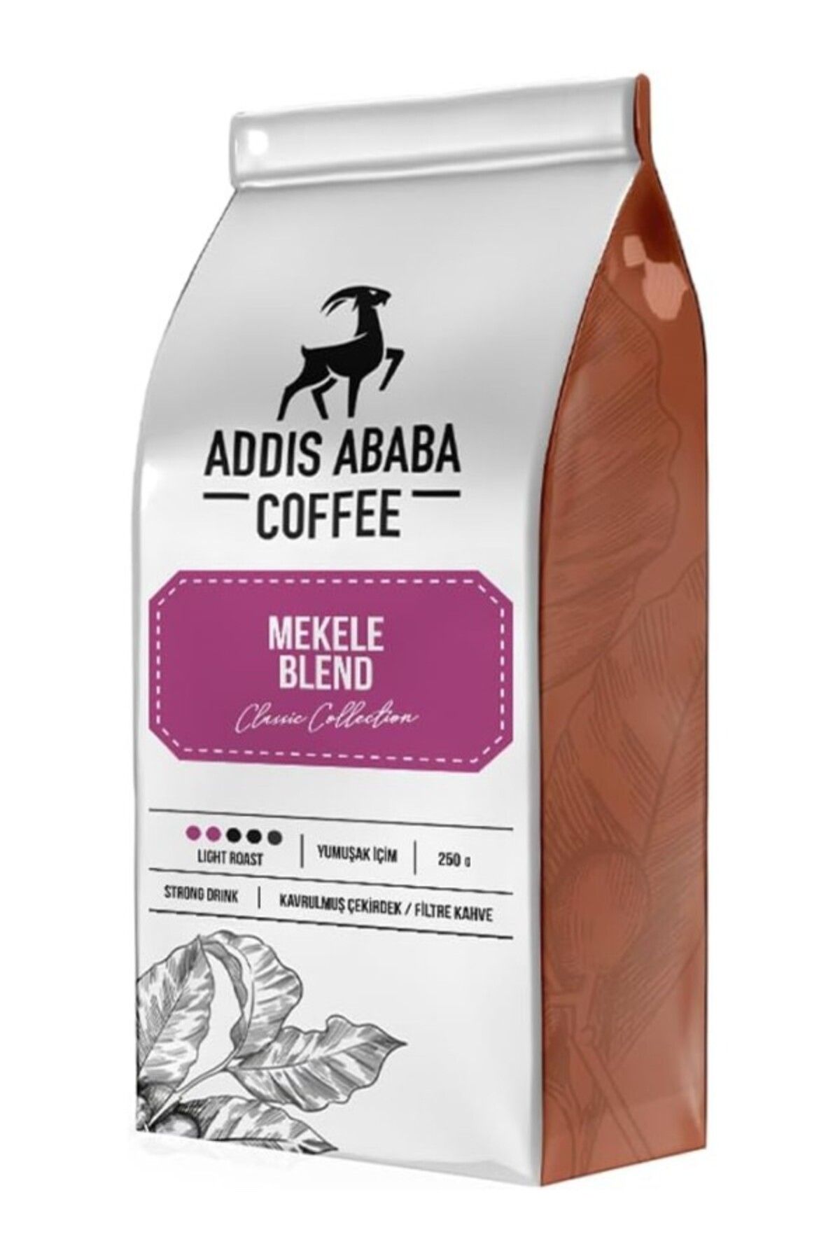 ShopZum Addis Ababa Coffee - Mekele Blend Kahve 250 Gr. (Filtre Kahve)