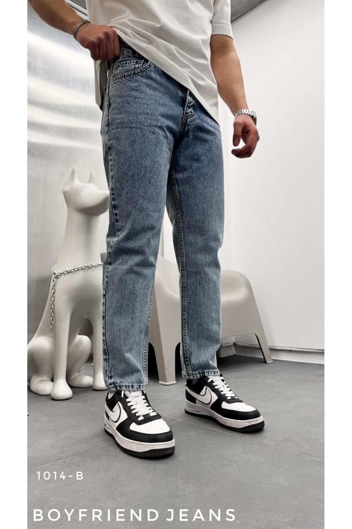 Deep Black Jeans YENİ SEZON EREK BOYFRİEND PANTOLON