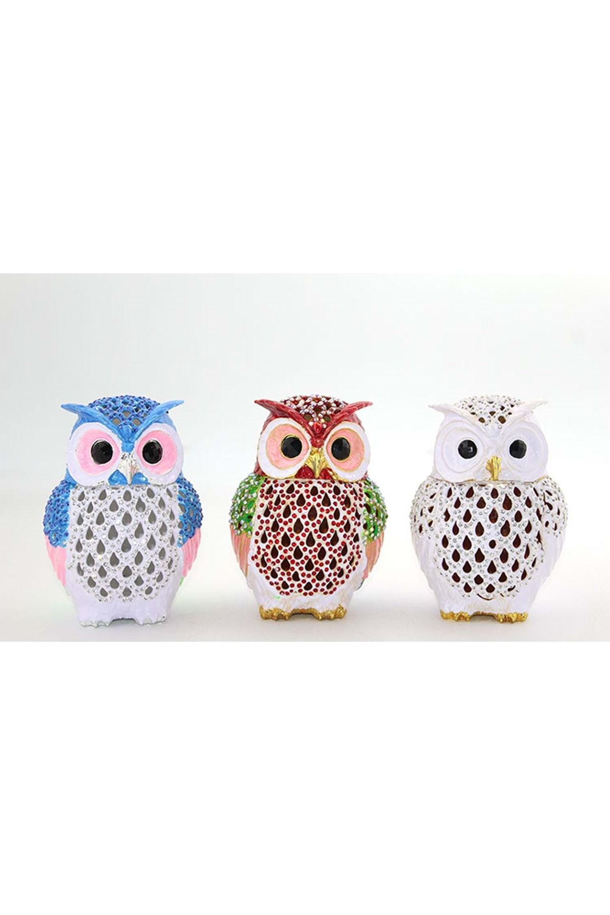 Store Sıvaroskı Tekli Baykuş 15*12 Cm