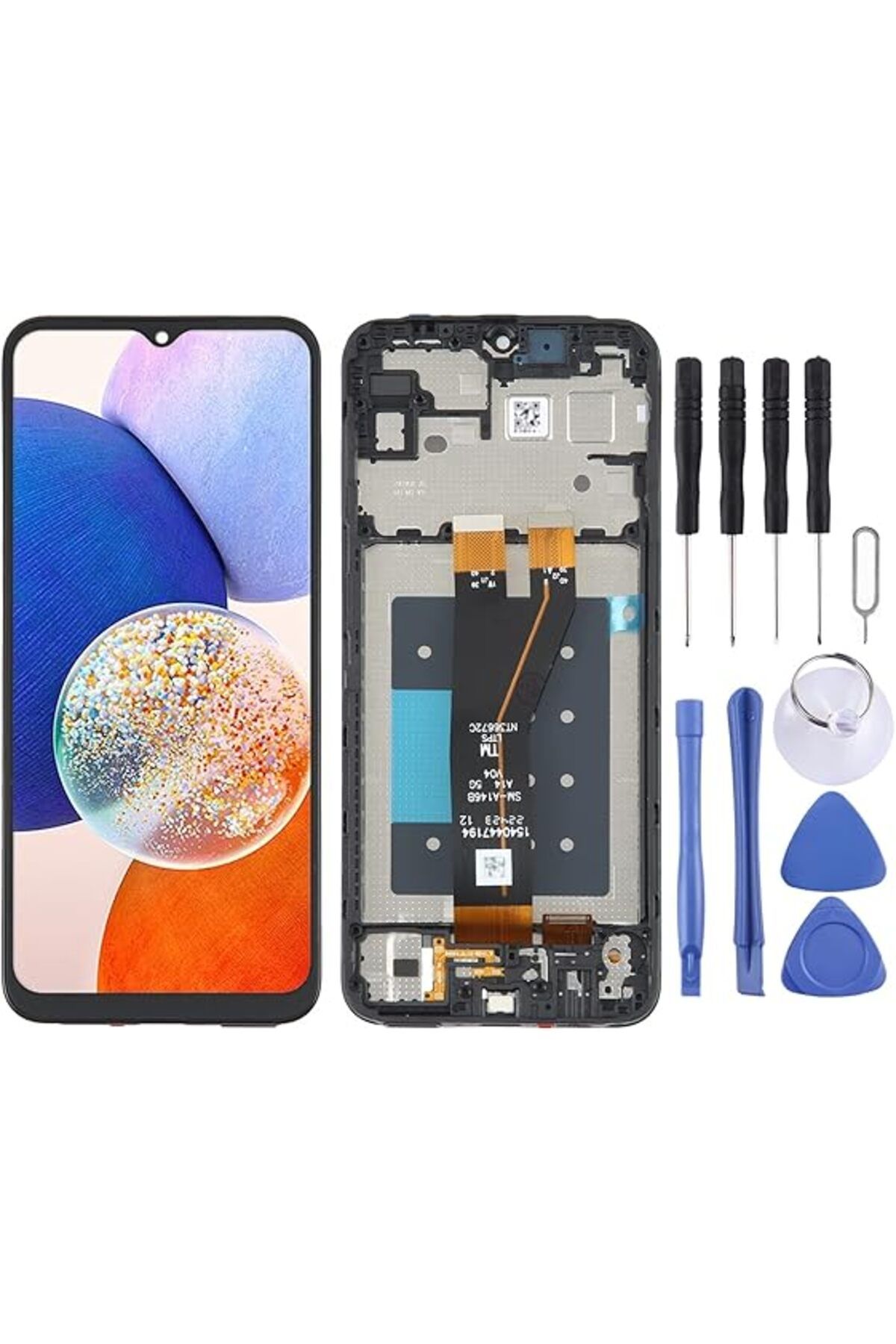 indirimplus A14 LCD EKRAN A145 LCD EKRAN uyumlu  Çıtalı F45FD