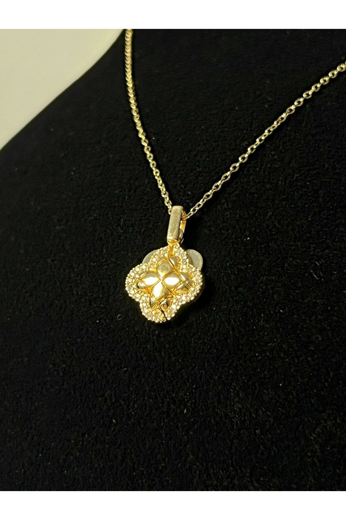 CEY ACCESSORY YONCA KALP DETAY KOLYE