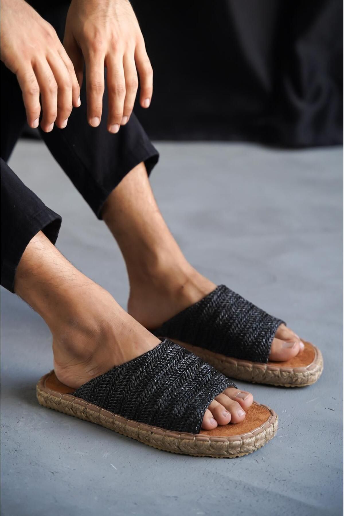 by selvi Lukka Shoes Erkek tek yüz hasır terli
