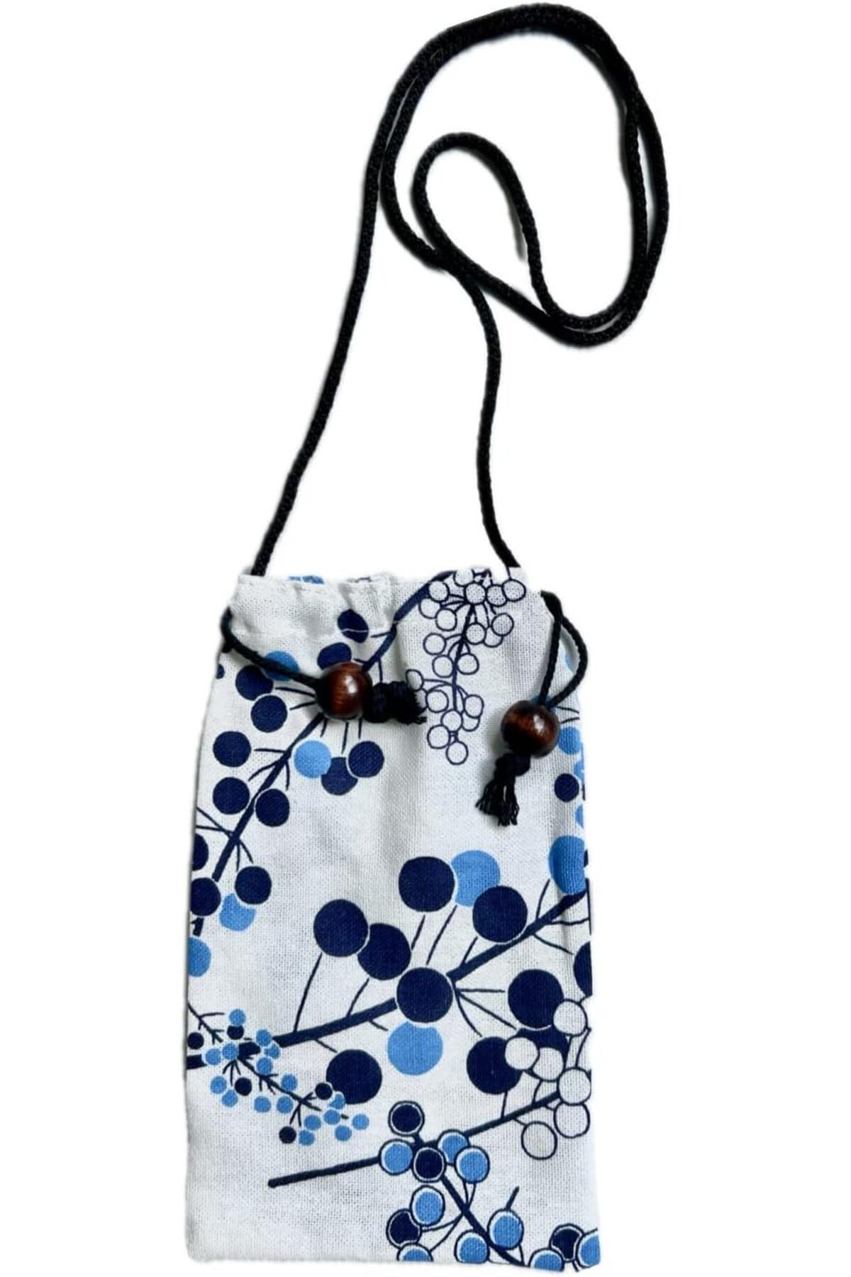 Generic-2 Pcs of Cloth Drawstring Mini Bag With Strap Ancient Style (02) 18×12 cm 5