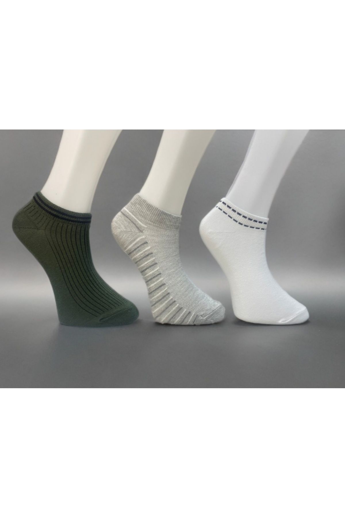 LAV SOCKS 3’lü Erkek Patik Çorap