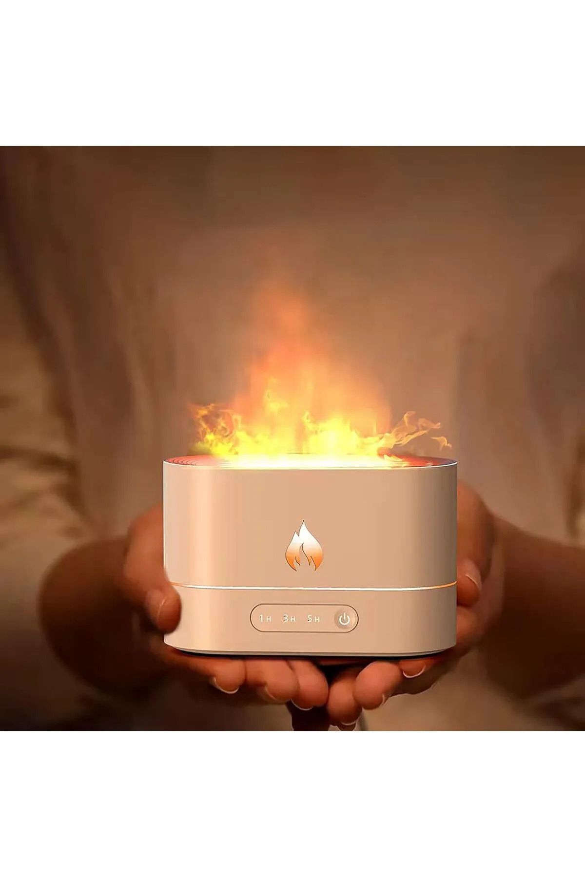 OBRAX Şömine Nemlendirici Alev Ateş Difüzörleri, Susuz Aroma Difüzörü, Ev, Ofis Yoga için Aroma Difüzörü