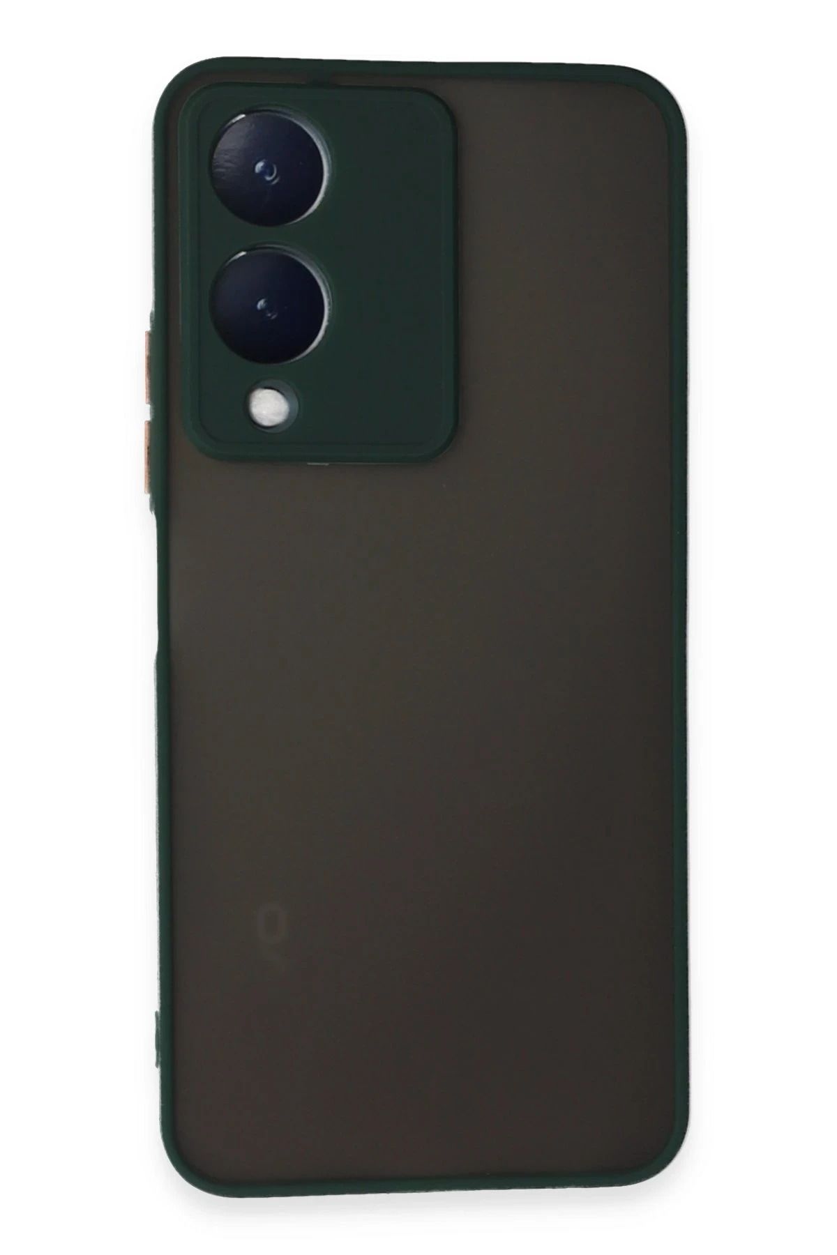 CepteToptan Vivo Y17S Kılıf Montreal Silikon Kapak - Yeşil