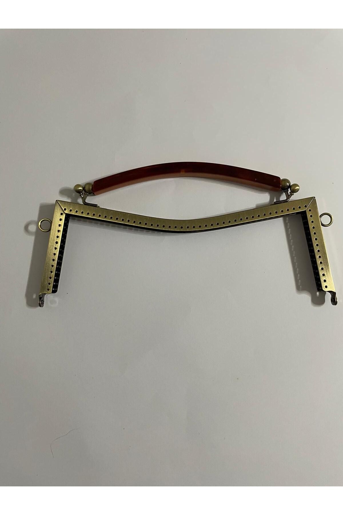 ZÜLEYHA TUHAFİYE HOBİ METAL ÇANTA SAPI AKRİLİK TUTMALI ALT-78 [27 CM]