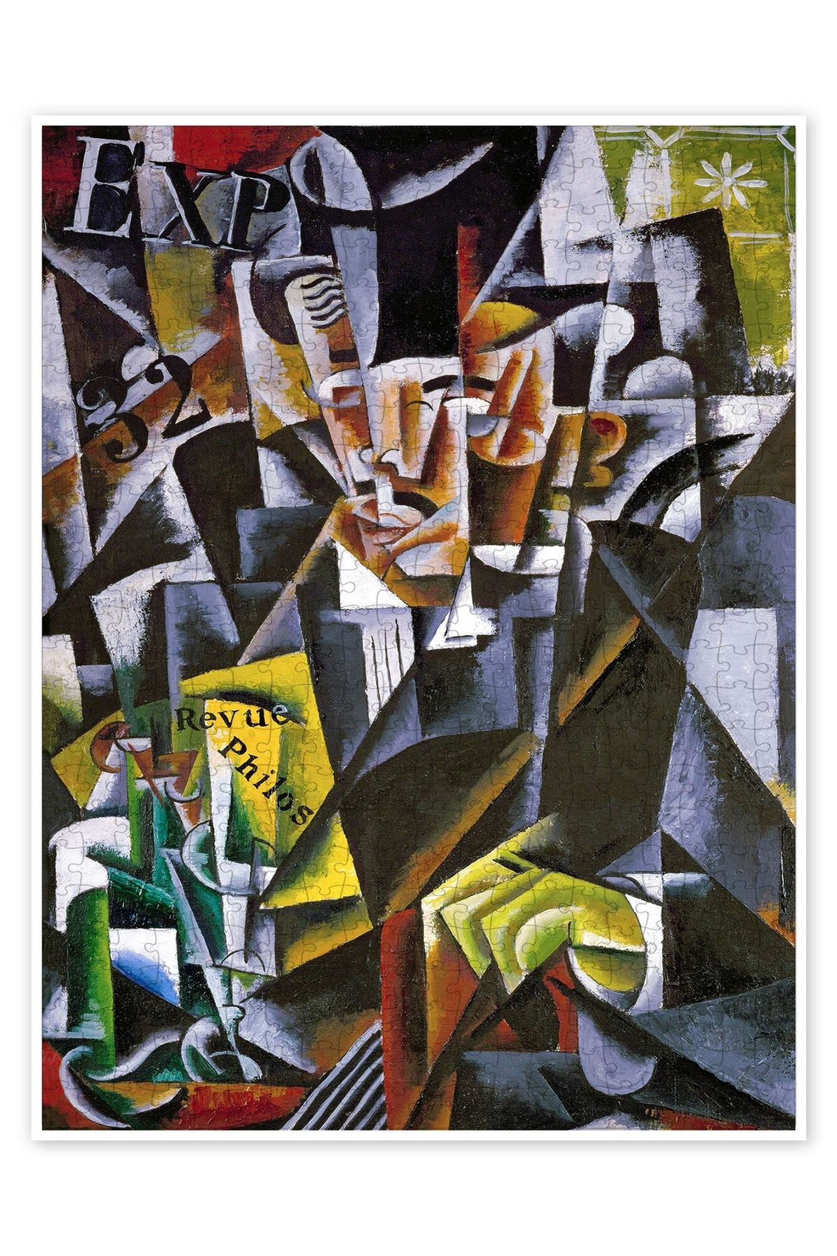 Jeronkarji Filozof 500 Parça Puzzle Yapboz Bohem Soyut Sanat Temalı
