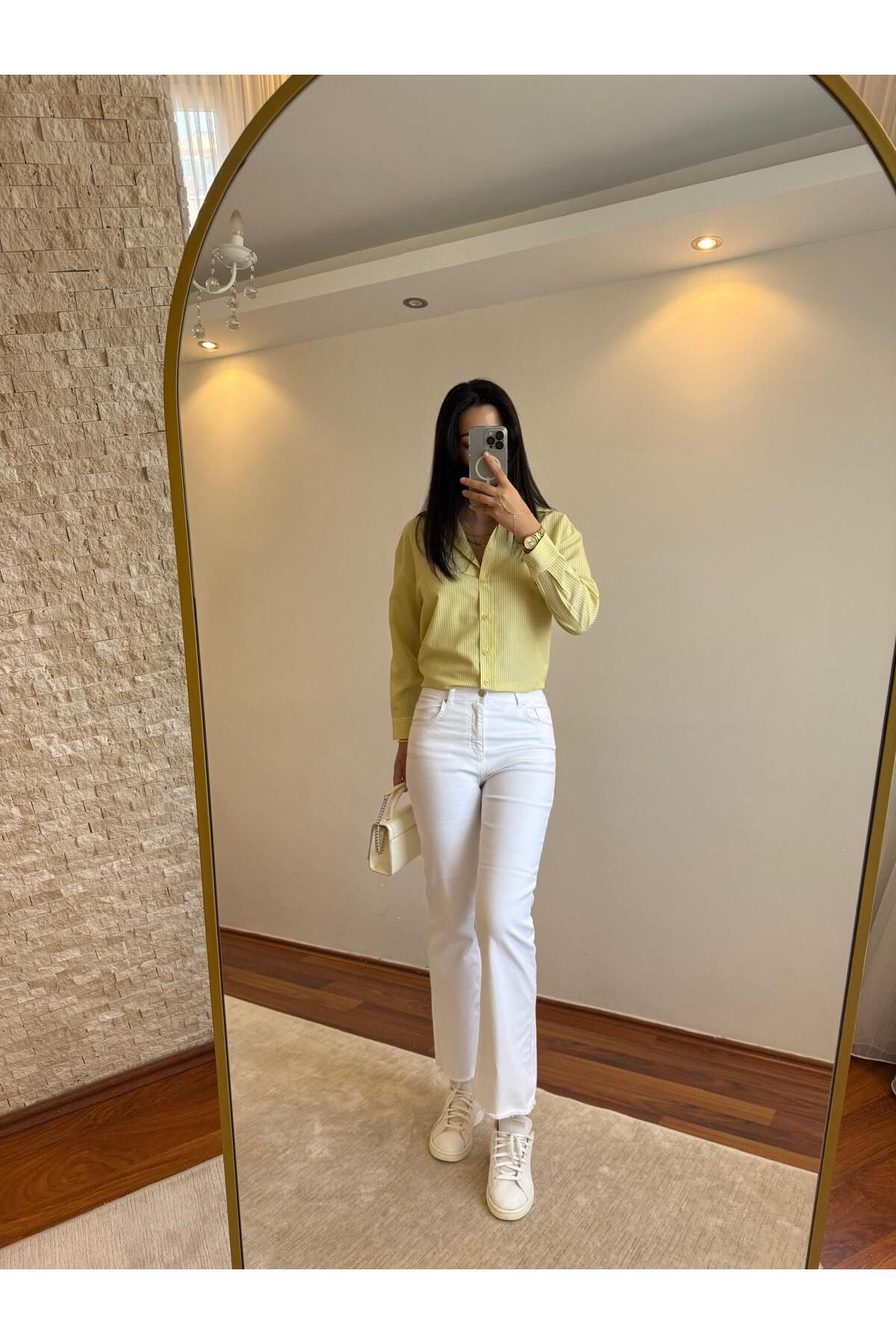Mihri Atelier Butik BEYAZ JEAN