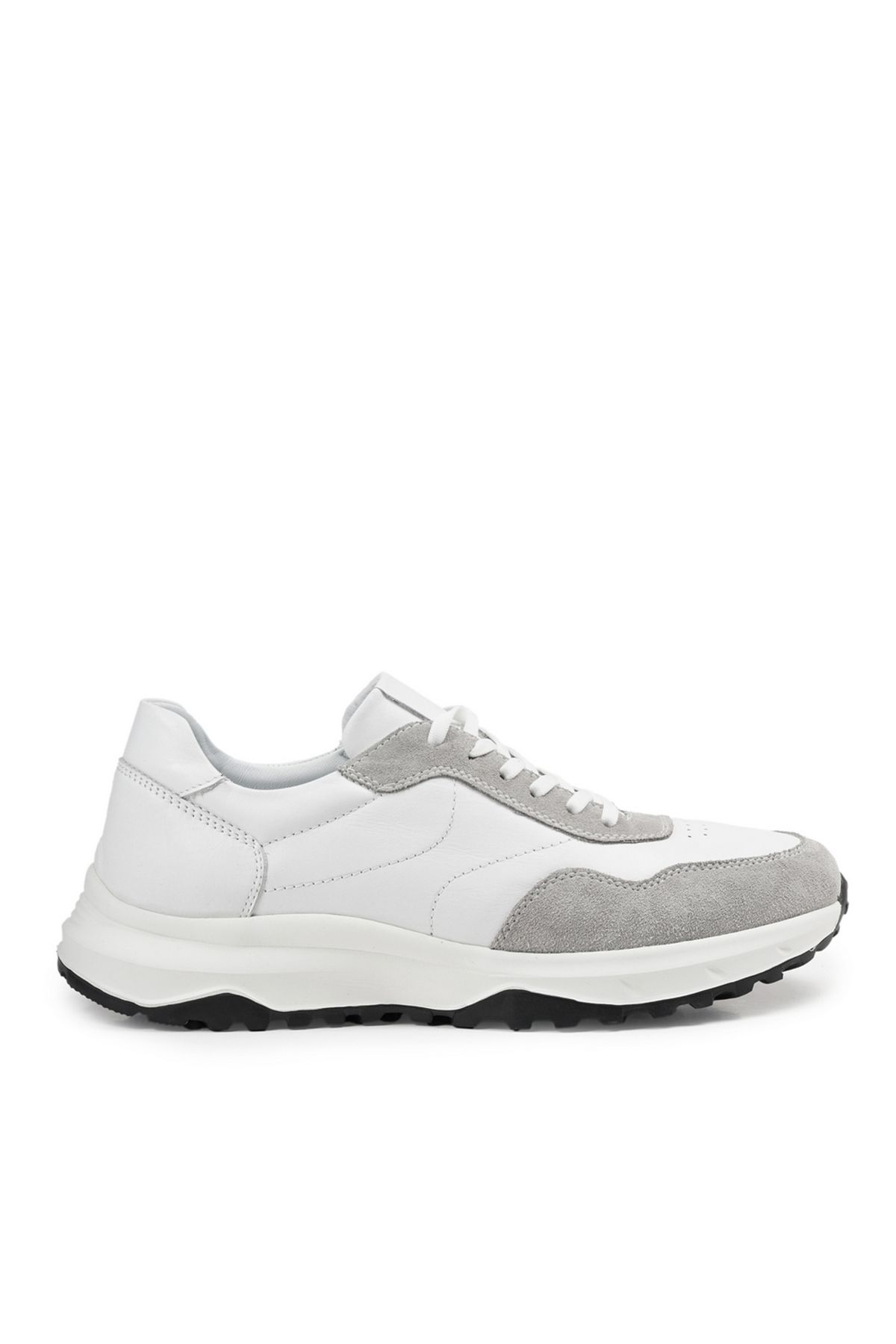 ZEYTUK Beyaz Sneakers Hakiki Deri Erkek Ayakkabı