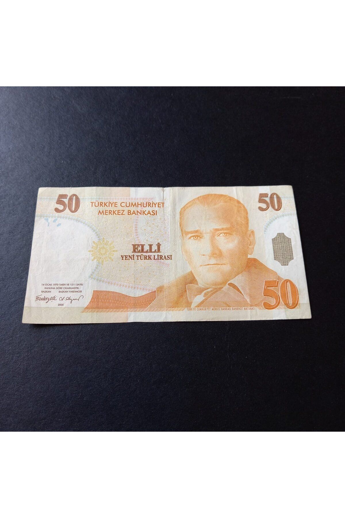 escoines koleksiyon 39963684ef40da2da6 8.Emisyon 50YTL C09 Serisi ÇT/ÇÇT Eski Kağıt Para