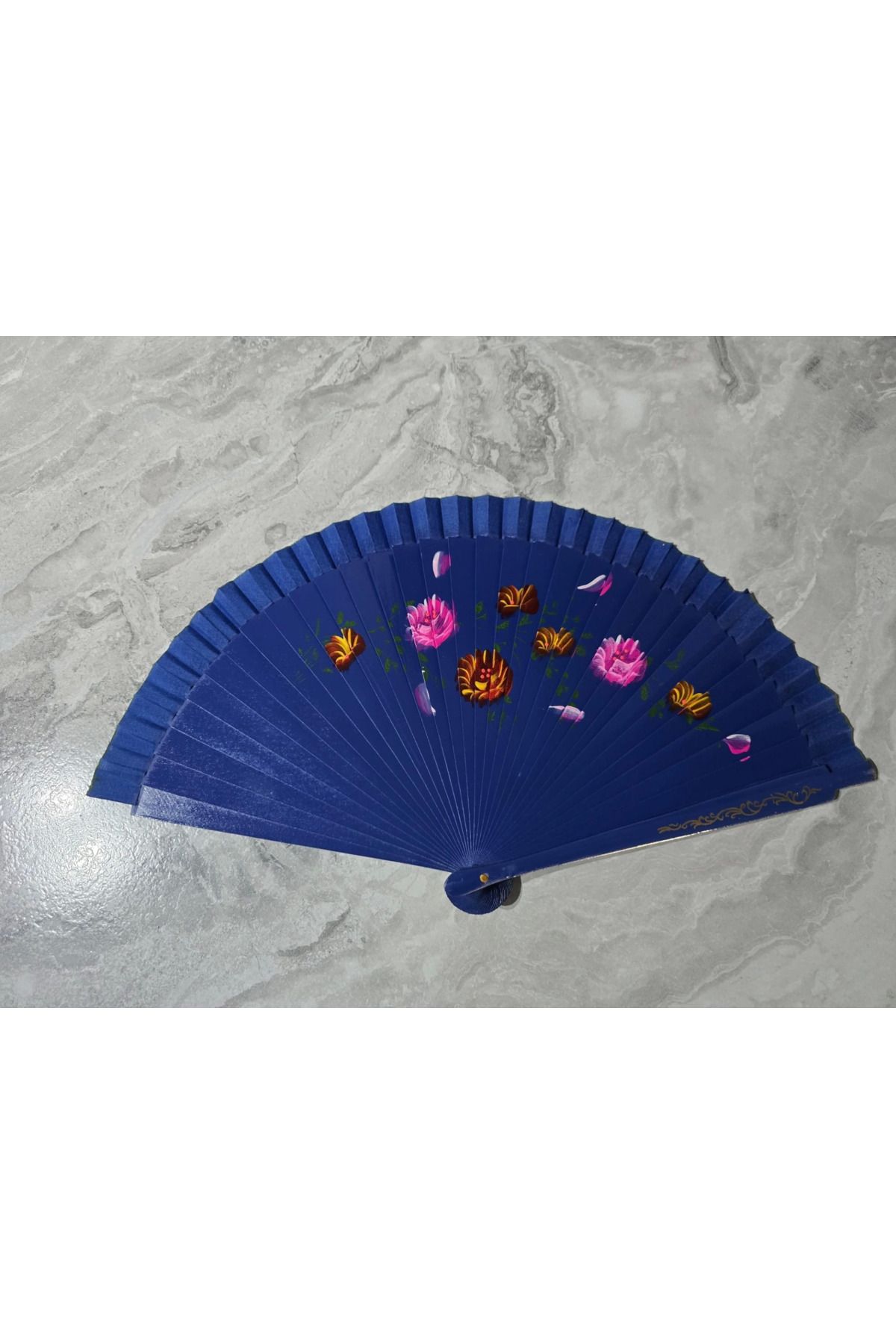 Esrion Bambu Çift Taraflı Yelpaze 12'li Paket