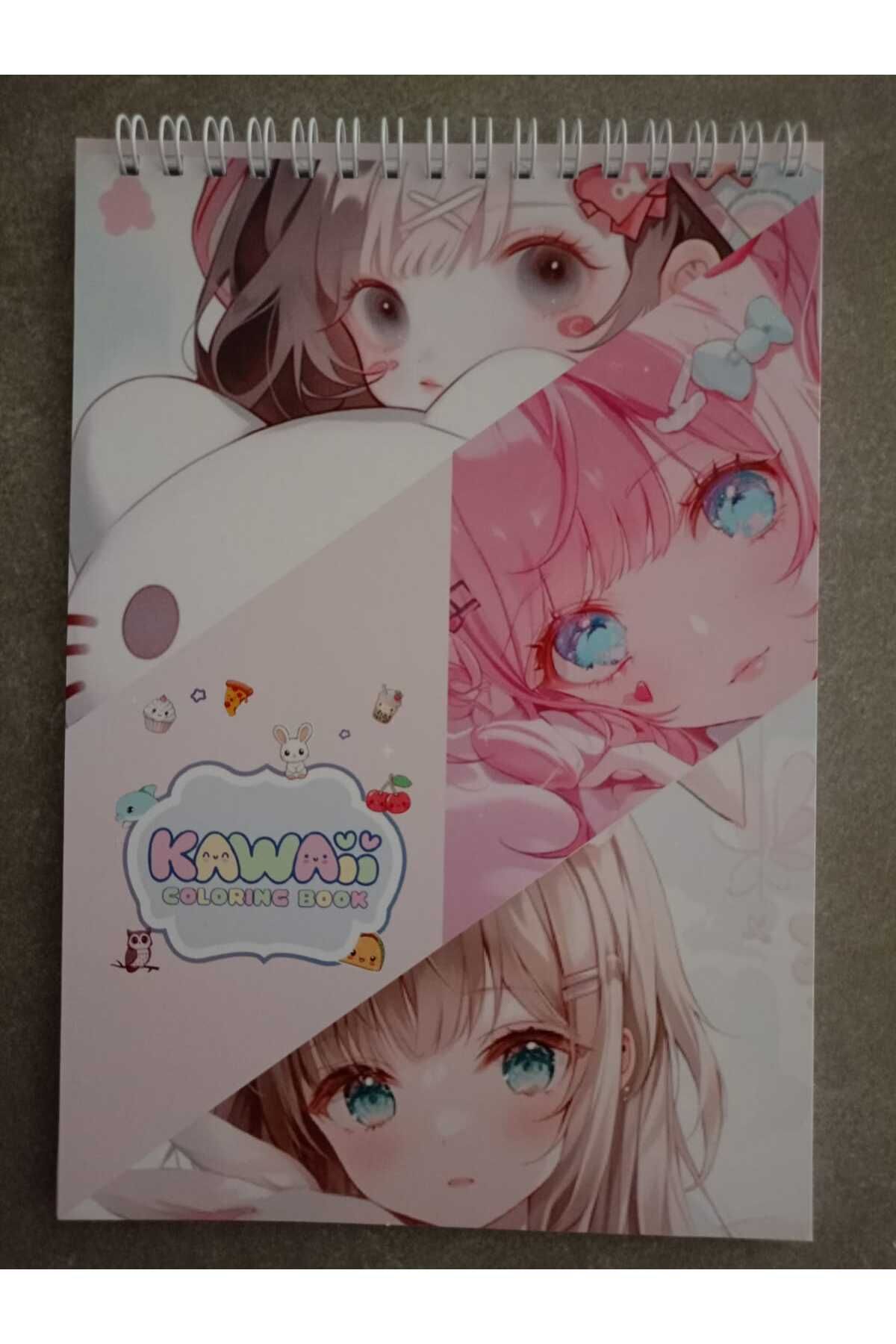 nihonwosekai Anime A5 Boy 40 Yaprak Boyama Kitabı