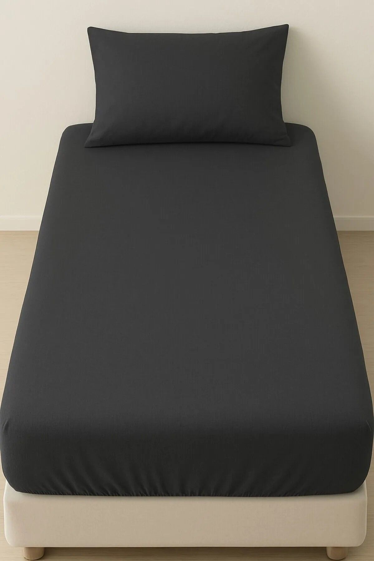 OGİ HOME Ogi Home Tek Kişilik Ranforce Kumaş Lastikli Çarşaf Yatak Örtüsü 100*200 Cm