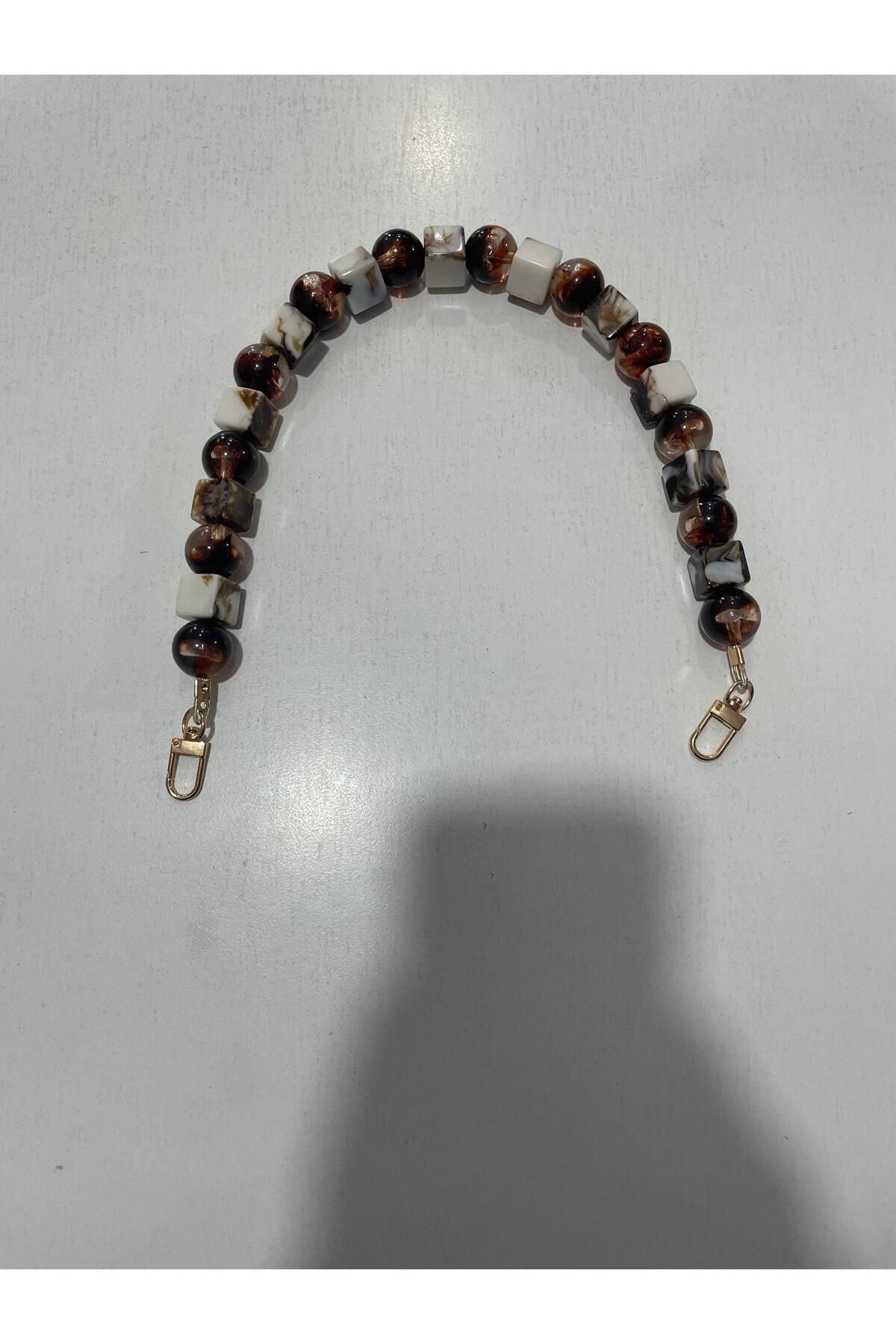 ZÜLEYHA TUHAFİYE HOBİ AKRİLİK YUVARLAK KARE ÇANTA SAPI 45 CM