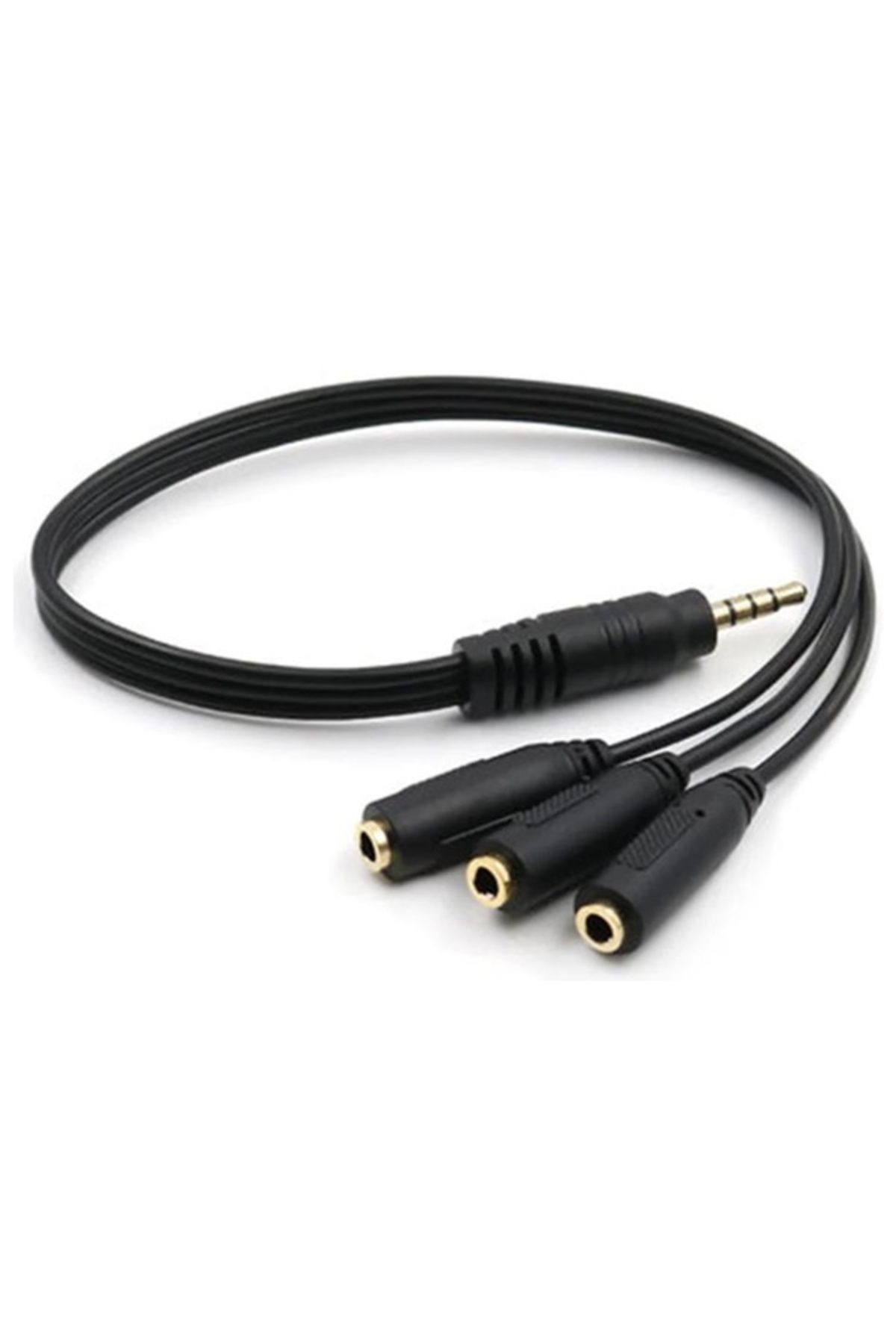 Zilevo Kulaklık Mikrofon Çoklayıcı 3 Port 3.5mm Splitter Çevirici Dönüştürücü Adaptör