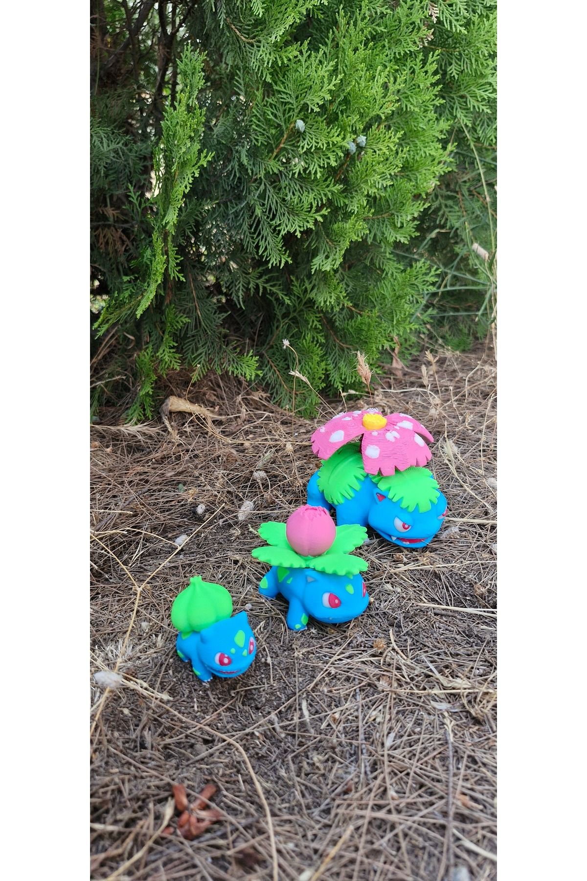 SAHAA Bulbasaur, Ivysaur ve Venusaur Figür Pokemon gelişim seti