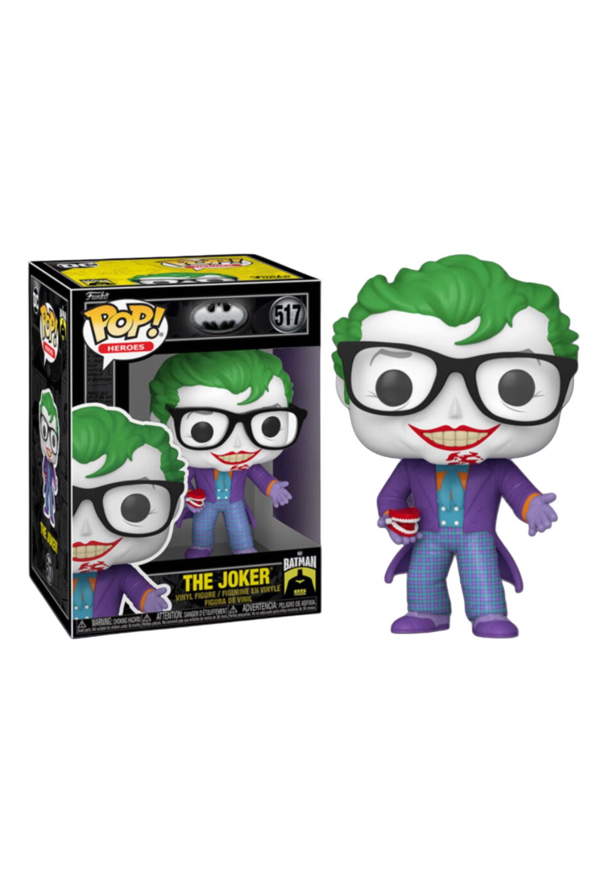 Funko Batman - The Joker with Teeth (1989) 85th Anniversary Pop #517
