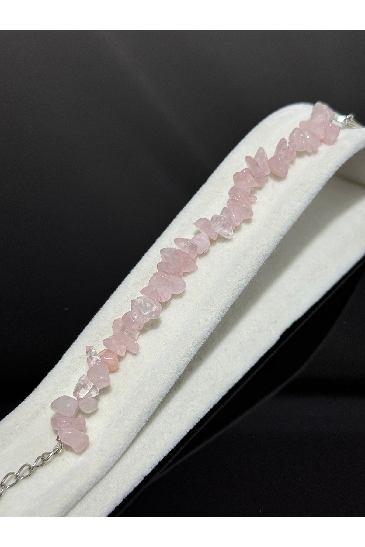 XUPING JEWELRY Pudra pembe doğaltaş bileklik