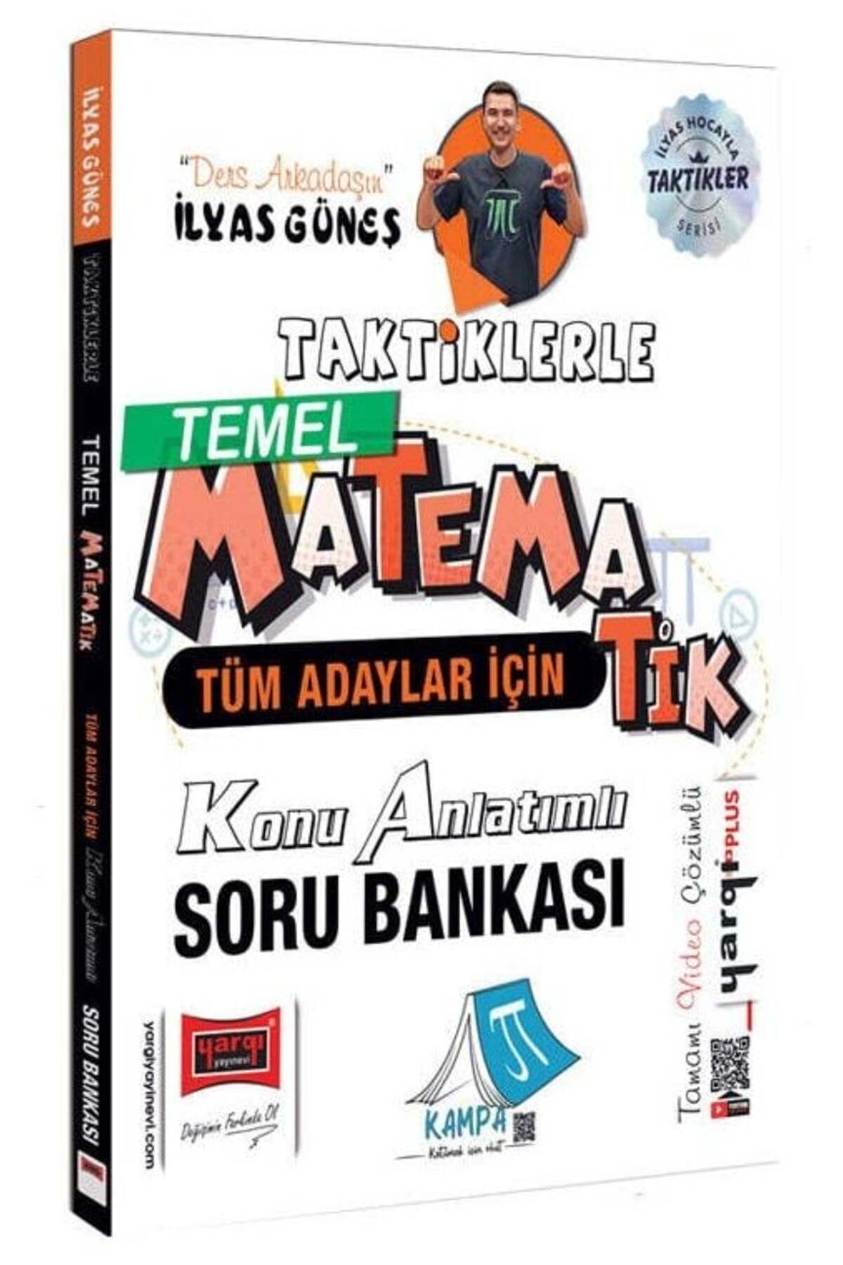 Yargı Yayınları Yargı Tüm Adaylar için Taktiklerle Temel Matematik Konu Anlatımlı Soru Bankası - İlyas Güneş Yargı Y