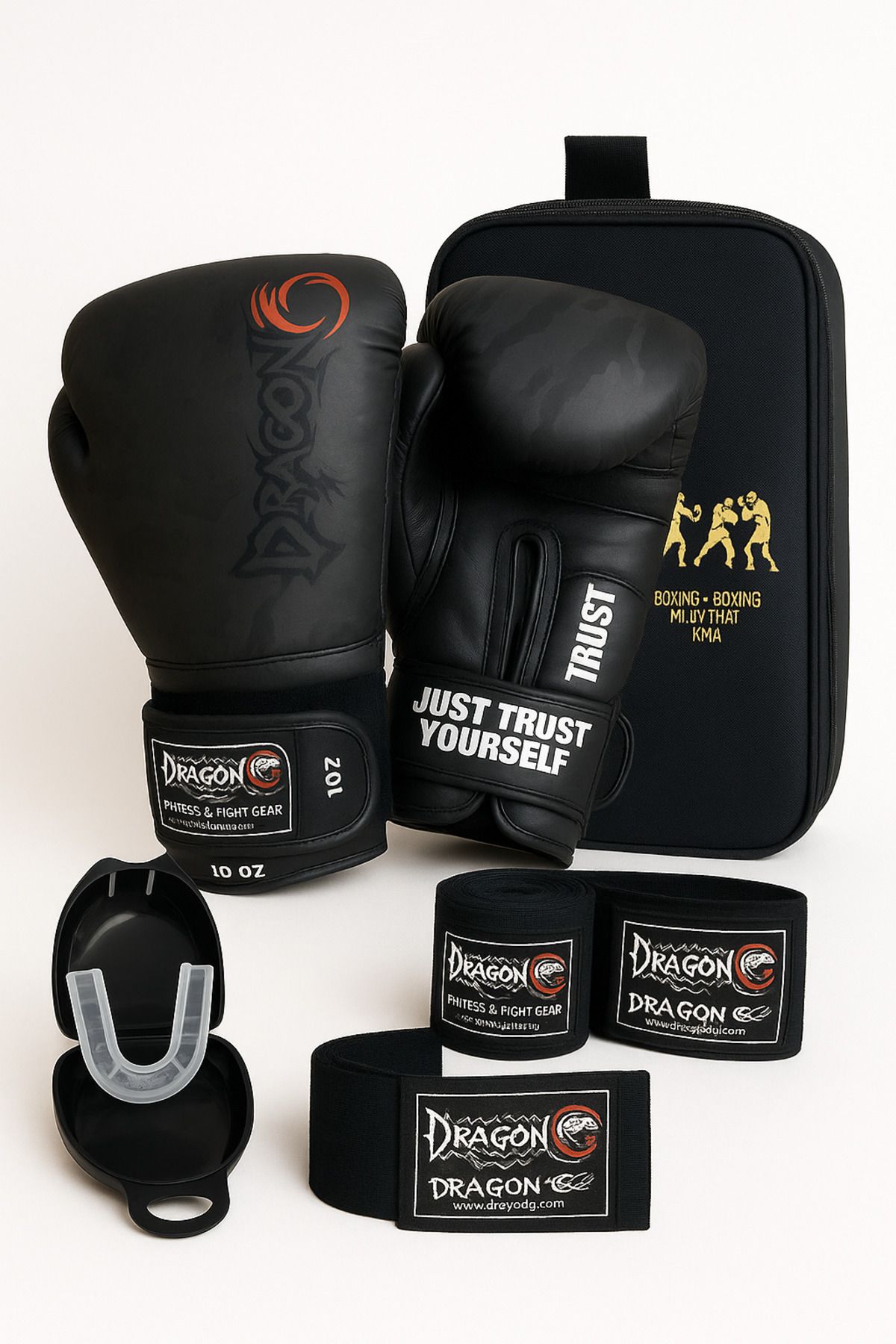Dragondo Camo Boks Eldiveni Muay Thai Kick Boks Eldiveni Dragon Camo Boks Eldiveni, Giftoom Gloves Bag